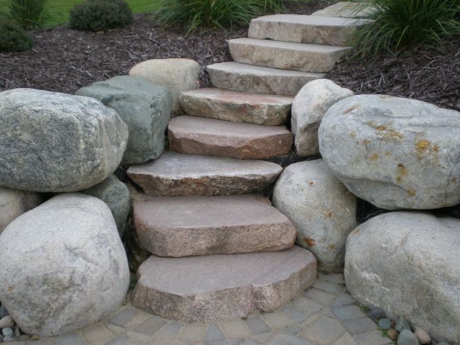 Natural Stone Steps 6