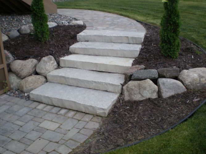 Natural Stone Steps