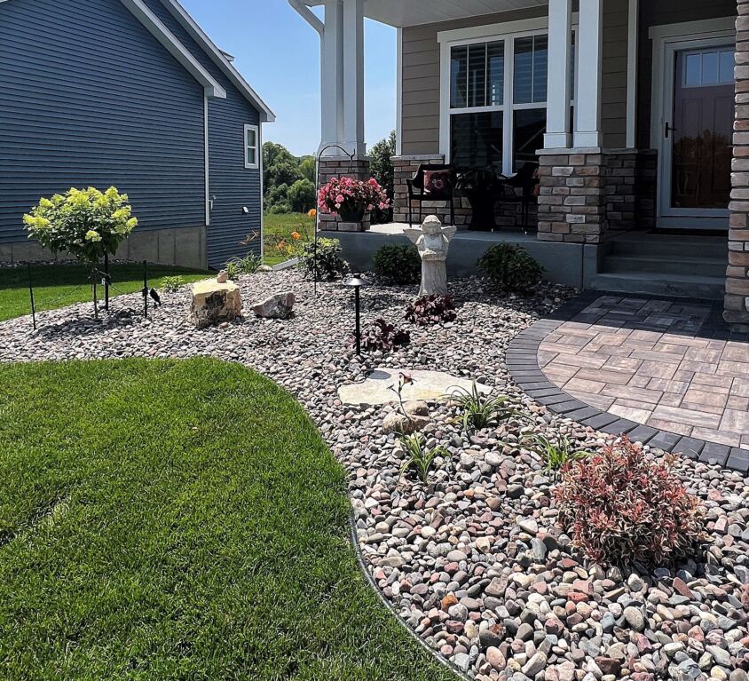Front Paver Walkway – County Materials
