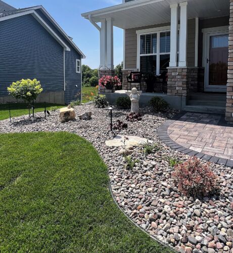 Front Paver Walkway – County Materials
